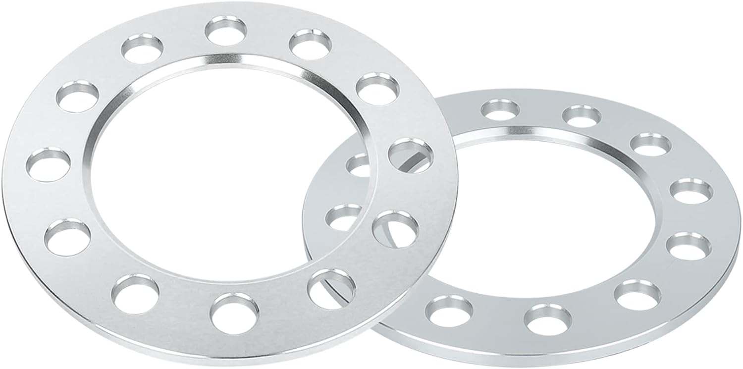 Haruma 1/4" Wheel Spacers for Chevrolet Avalanche Tahoe Suburban 1500, 6x139.7mm(6x5.5'') 108mm Hub Bore Wheel Spacer for GMC Sierra 1500 Yukon 4pcs 6 Lug T6 Aluminum Wheel Adapters