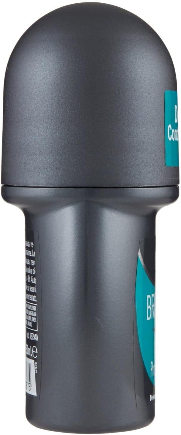 8x Breeze MEN Dry Protection Deodorante Roll-On Hilft, die Schweißbildung 48 Stunden lang wirksam zu regulieren- Deodorant 50ml + Beni Culinari Kostenloser Schlüsselanhänger