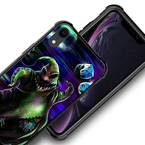 Yixinbb Compatible With Iphone Xr,H Christmas Cute Skull Pattern Design Scratch Shock Resistant Rugged Tpu Protective Case For Iphone Xr 6.1 Inch #TOP1