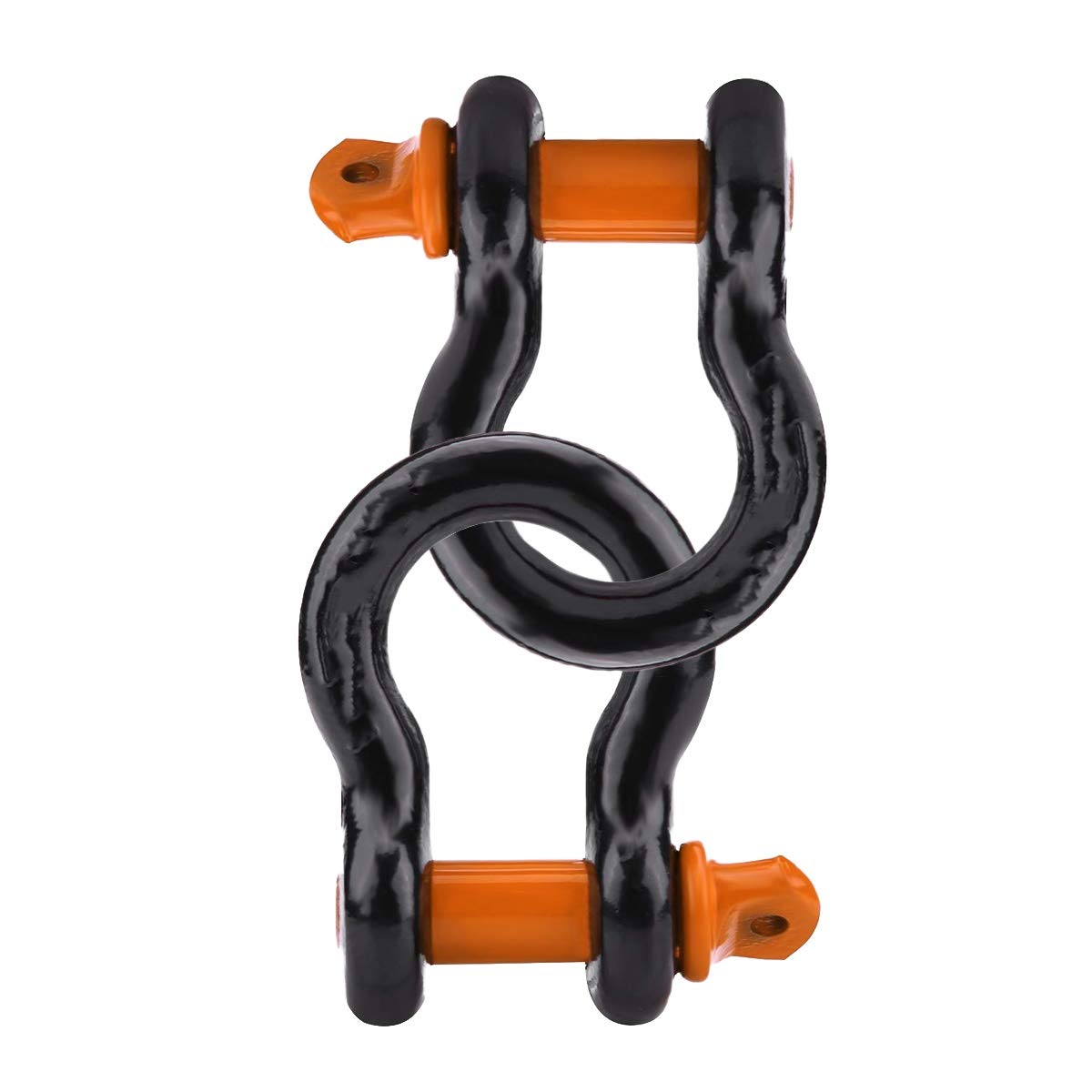 Correa de Remolque,Cuerdas de Remolque de 6M,Cuerda de Tracción de Automóvil de Nylon de Alta Resistencia,Con 2 Ganchos de Seguridad/a/6M/15T