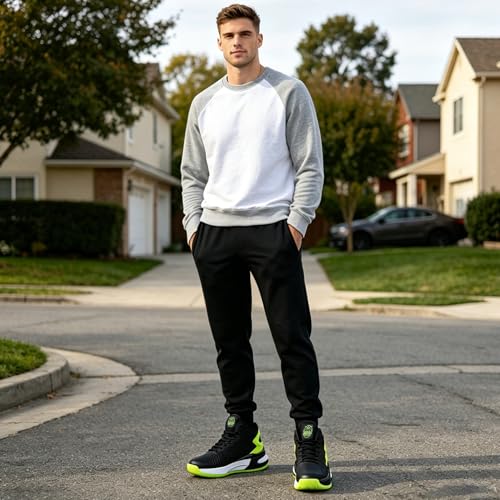Image of Beita High Upper Basketball Shoes for Men Sneakers Breathable Sports Shoes Anti Slip