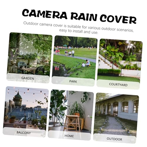 Funda para cámara exterior resistente al sol lluvia y viento SHINEOFI 4