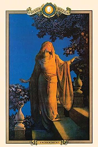 Amazon.com: A Maxfield Parrish print used by Edison Mazda to