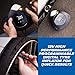 MICHELIN High Performance Programmable Rapid 12V Car Tyre Inflator Air Compressor - Portable Air Pump and Digital Tyre Pressure Gauge - Car Accessories