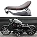 Retor Brown Motorcycle Bobber Solo Seat Spring Base Plate Bracket Kit Compatible with Harley Sportster XL 883 1200 48 (Retro Brown)