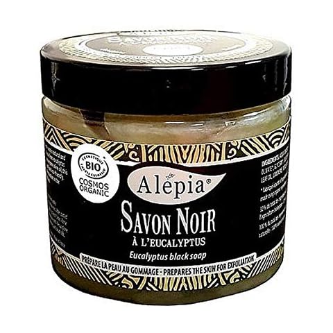 Premium Organic Black Soap with Eucalyptus Cover