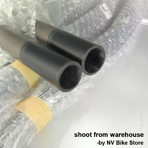 Bike Handlebar MTB Handlebar Full Carbon Fiber Bike Handlebar Matte 660/680/700/720/760mm*31.8mm Riser/Flat Mountain Bicycle Handle Bar Road Bike Handlebar(Riser Bar 760mm)