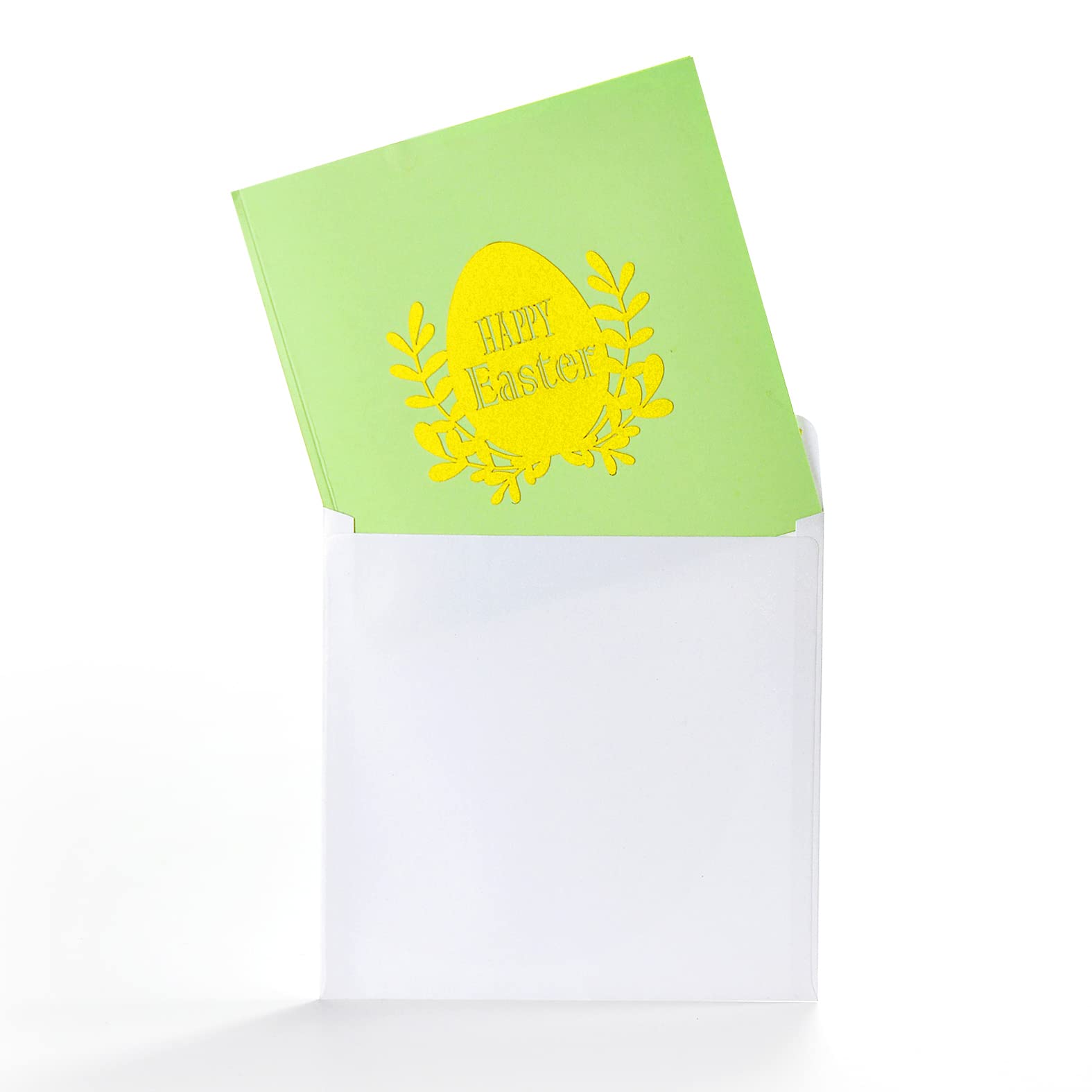 CUTPOPUP Happy Egg, Easter Cards, 3D Greeting Card, Pop Up Cards, Bunny Easter Cards (Color Egg) UK, Easter with egg, Easter with egg - Image 3