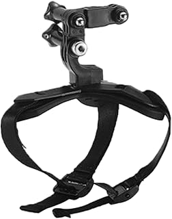 Suporte para queixo para chapéu de motocicleta | Almofada de alça de queixo para chapéu universal e anti-vibração - Almofada de alça de queixo de chapéu com fivela elástica para gravação de Shengyi