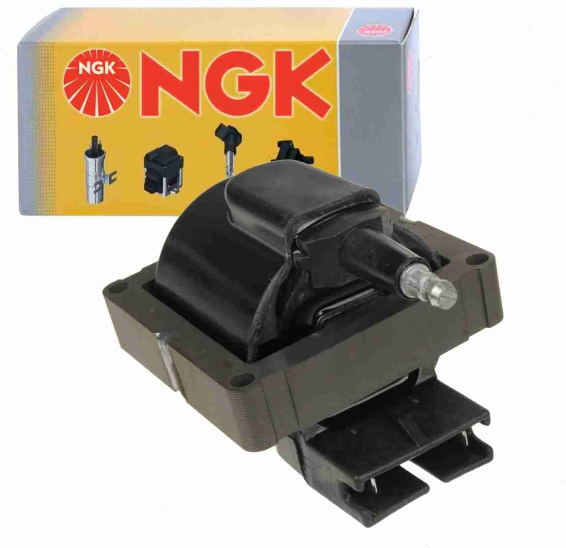 NGK Ignition Coil compatible with Ford Bronco II 2.8L 2.9L V6 1984-1990