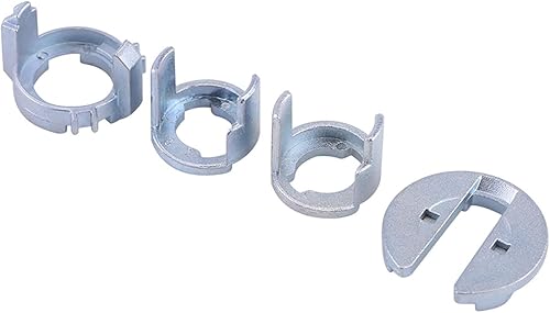 Akozon Kit de reparación de cilindro de cerradura de puerta para delantero izquierdo derecho - para E46 Serie 3 1998-2005