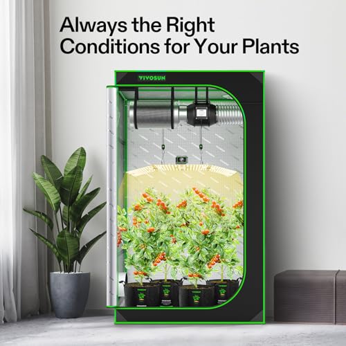 VIVOSUN 4x4 Grow Tent Complete Kit