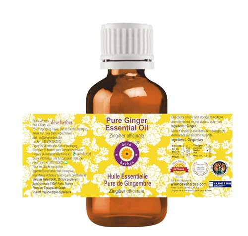 Aceite esencial puro de jengibre Deve Herbes 15ml miniatura 2