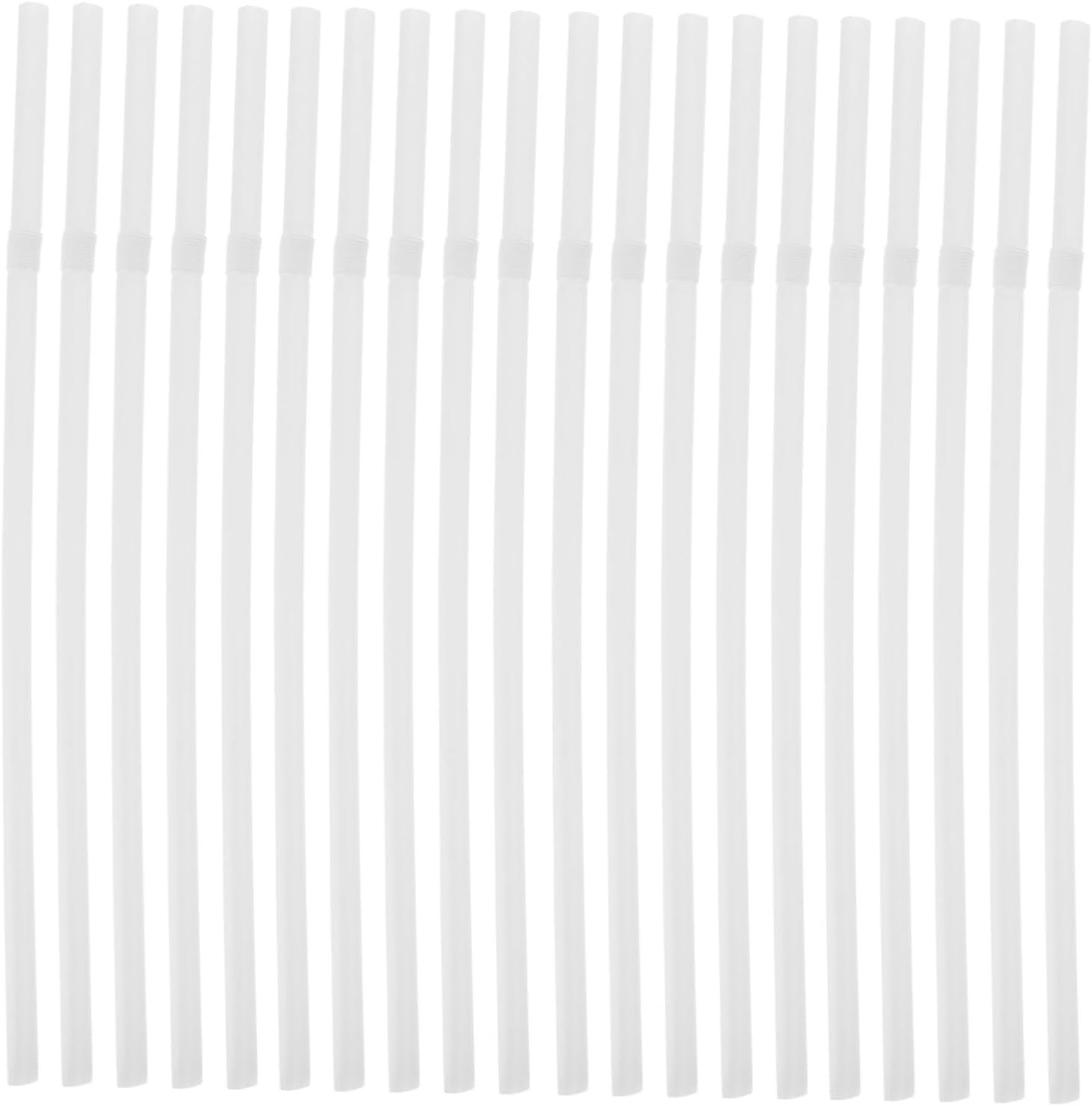 30Pcs Individually Paper Wrapped Flexible Disposable Straws for Maternity Portable Drinking Juice Milk Tea Drinking Straws with Sealed Outer Bag
