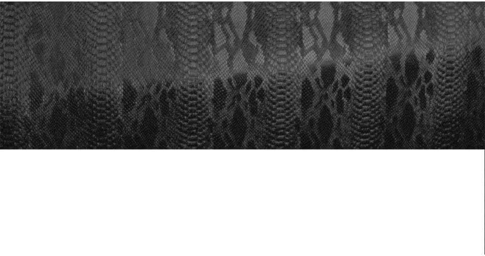 Mybecca White Embossed Snake Vinyl 54" Wide Textured Faux Leather Great for Upholstery, Purses & Bags Sold by Half Yard
