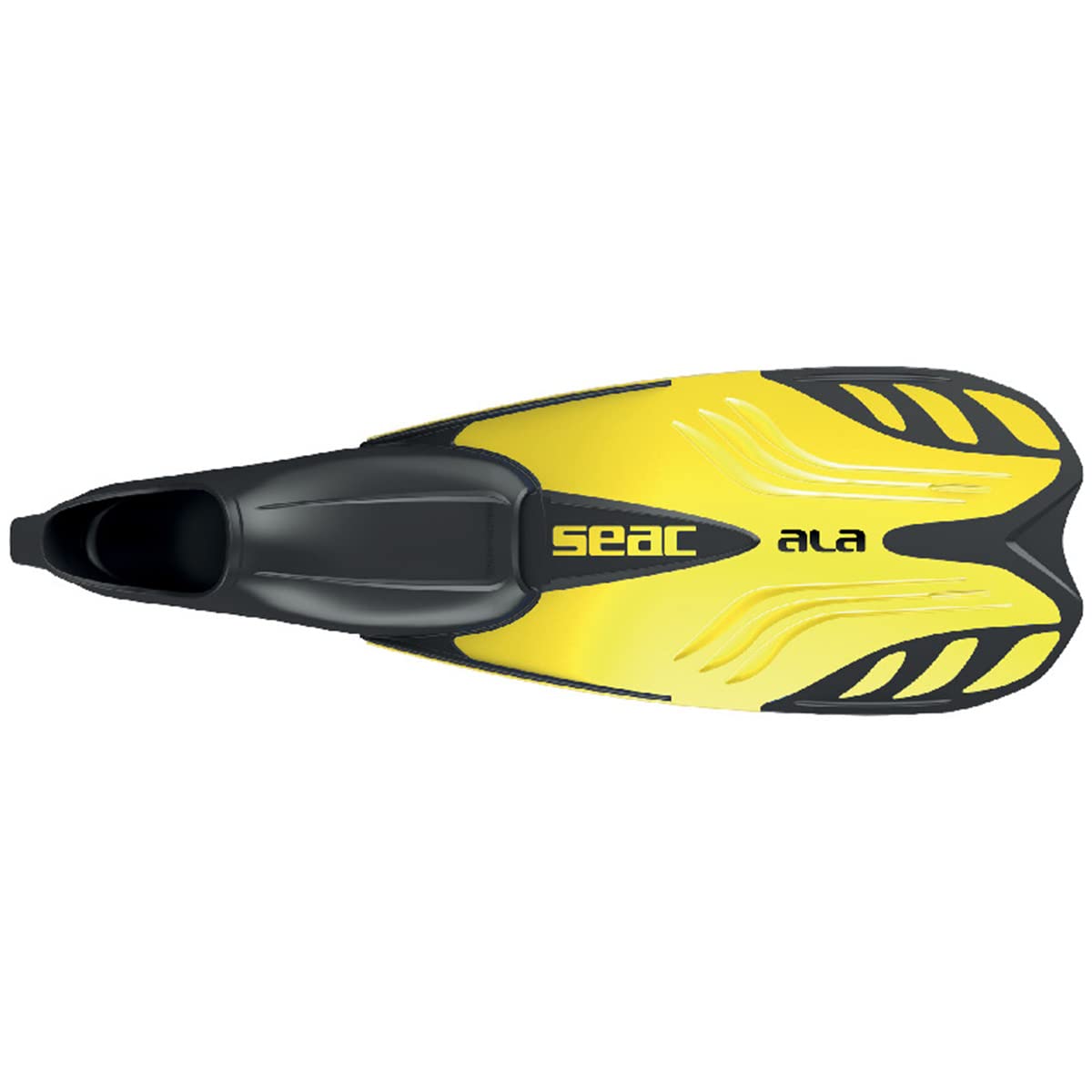 Seac Ala Snorkeling Fins - Yellow, 40/41