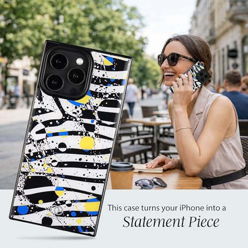 Image of COCOMII Rectangle for iPhone 16 Pro Max Case, Bold Chroma Zebra