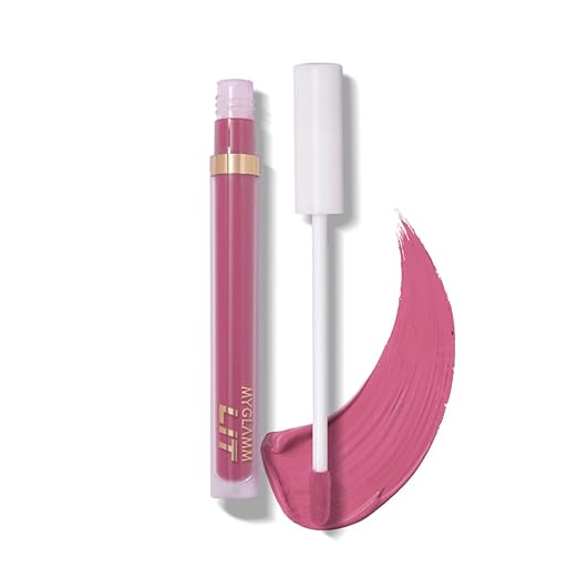 MyGlamm LIT Liquid Matte Lipstick-Draking (Pink)-3 ml | With Moringa Oil | 12HR Long-lasting Lipstick | Cruelty-Free Matte Lipstick at Rs. 120