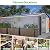 Large Outdoor Storage Shed, 11' X 13' Metal Galvanized Steel Garden Shed with Floor Frame, Utility Tool Shed Storage House for Backyard, Patio, Lawn