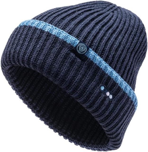 Fan Ink Manchester City - Noise Cuff Beanie Blue - Image 3