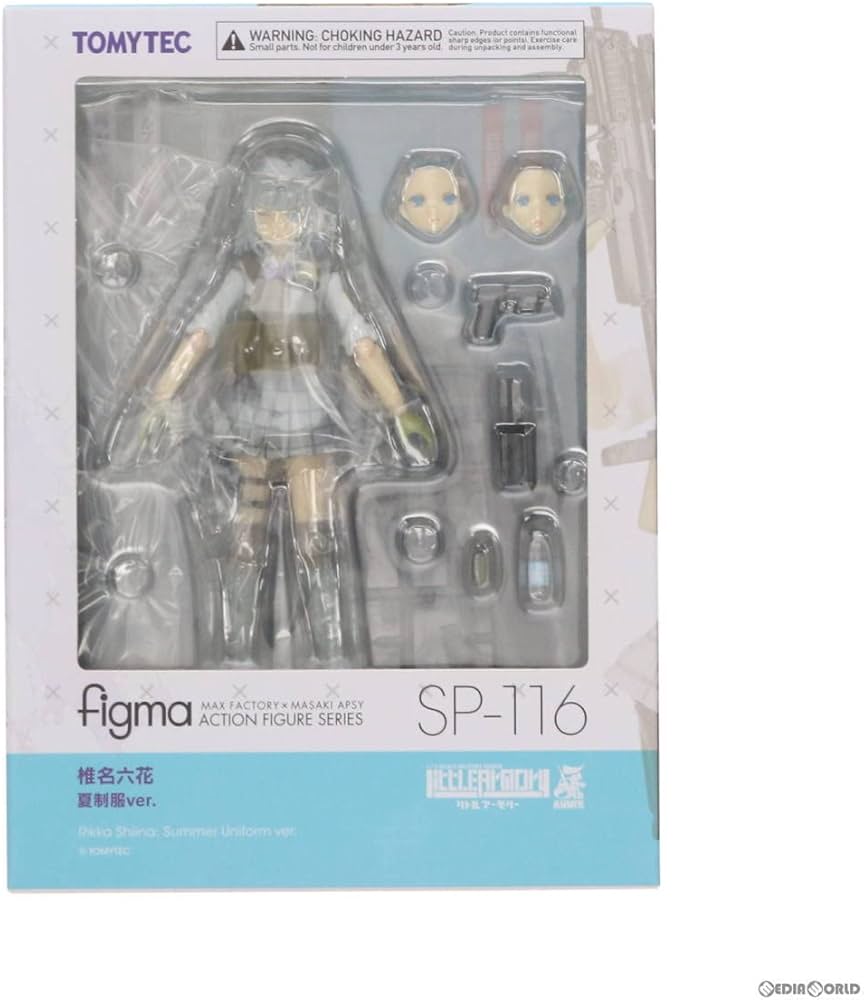 Amazon.co.jp: Figma SP-116 Rokka Shiina Summer Uniform Ver. Little