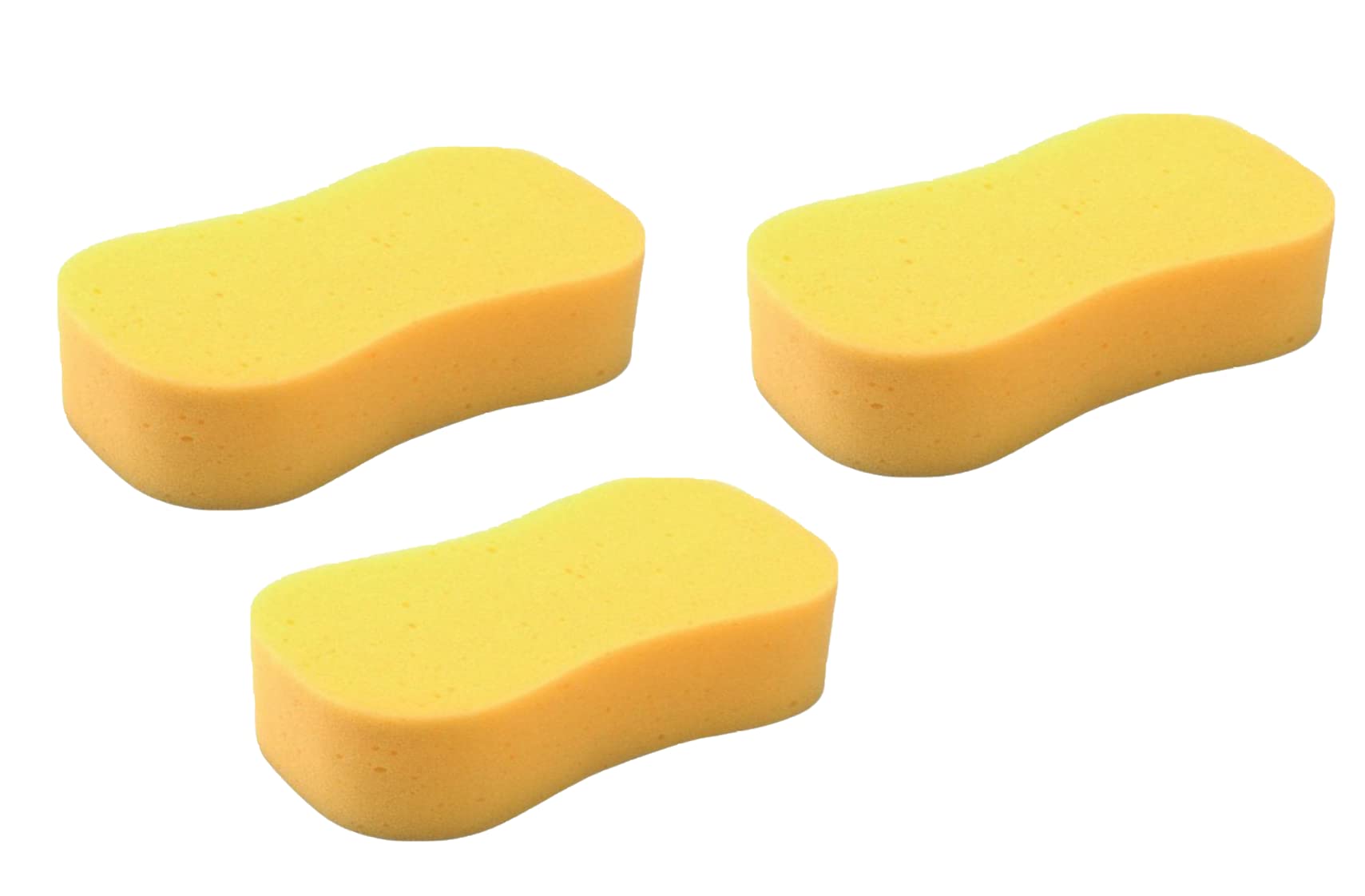 6 Stück Autowasch Schwämme 28x23cm - Saugstarke Wabenschwämme Für Auto & Motorrad