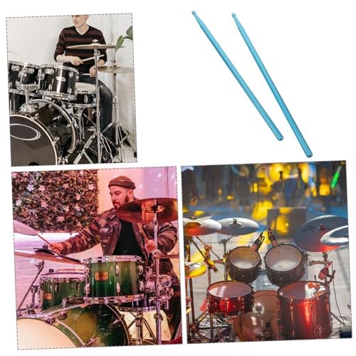 Baquetas de Percusión Metálicas 5A Azul 40 cm miniatura 7