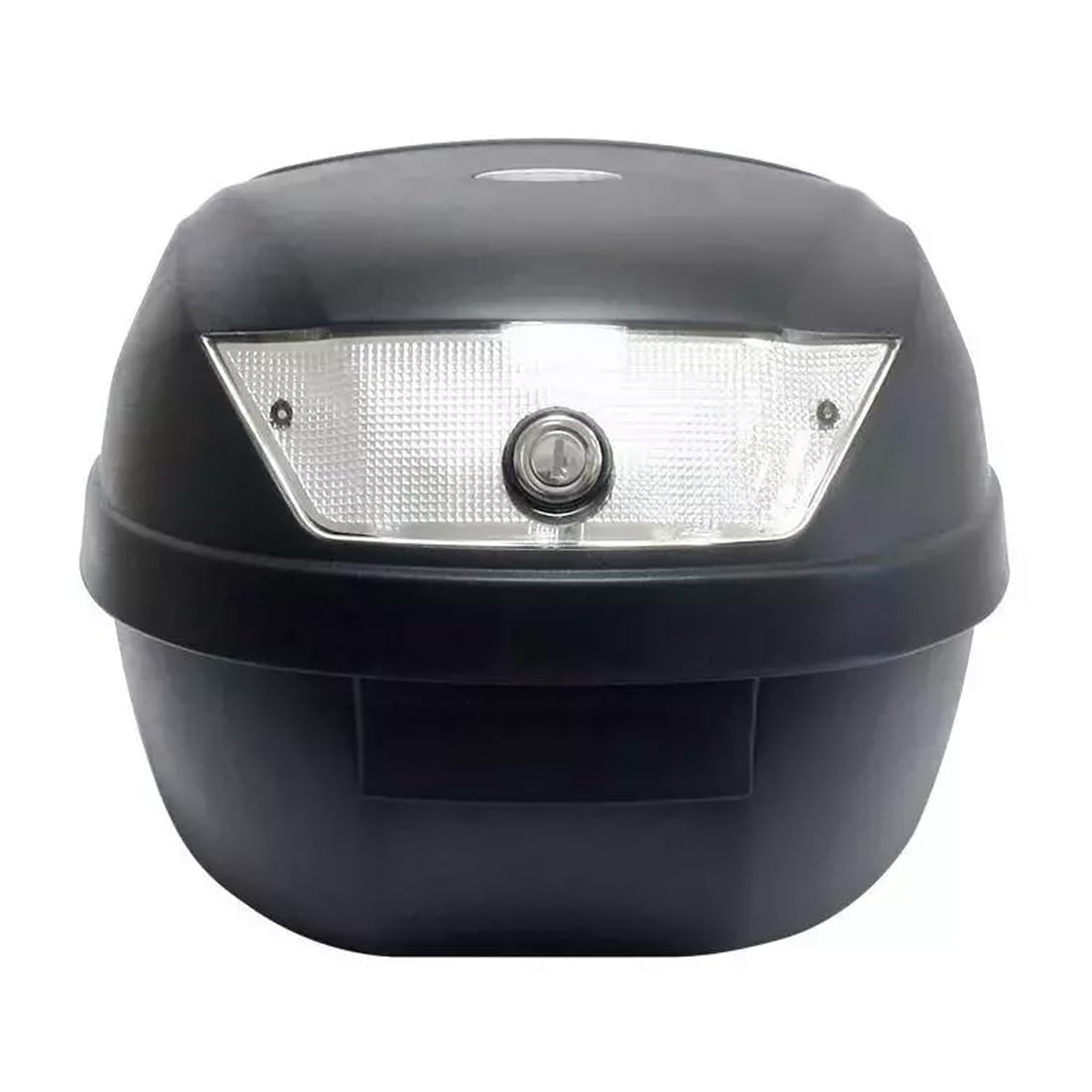 Generico BAULETTO 28 LITRI NERO OPACO S-L I N E + PIASTRA UNIVERSALE KS28N SCOOTER MOTO