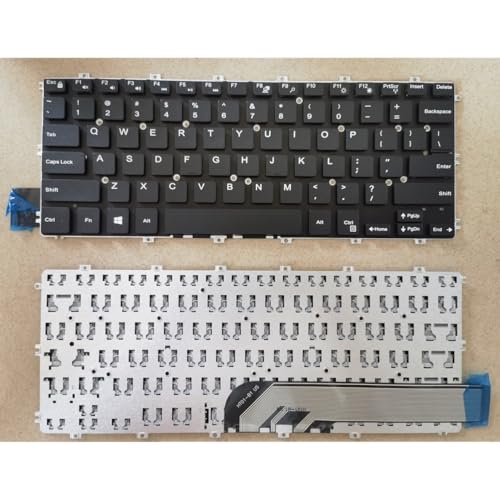 Teclado Dell Latitude 3390 7386 negro para trabajar en cafeteria o viajes de negocios