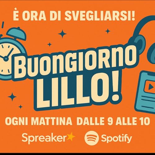 Page de couverture de BUONGIORNO LILLO IS BACK