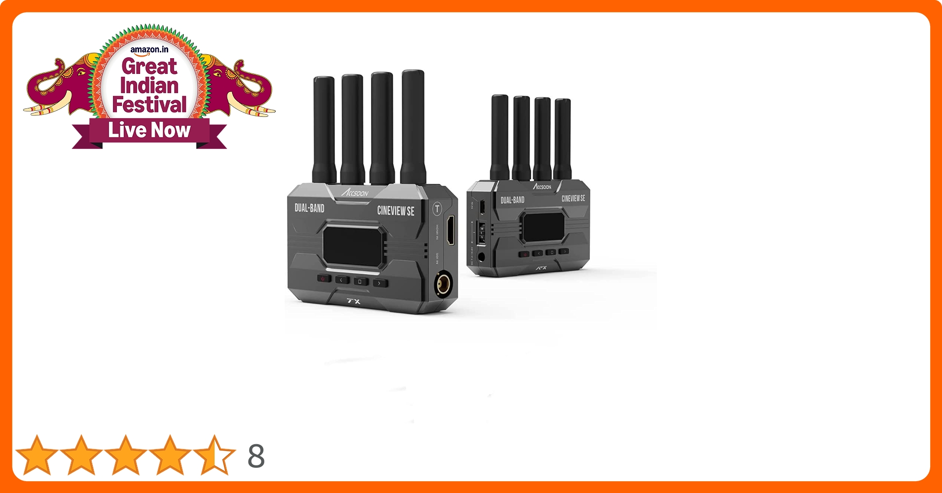 Accsoon CineView WIT04-SE Video Transmission Dual-Band