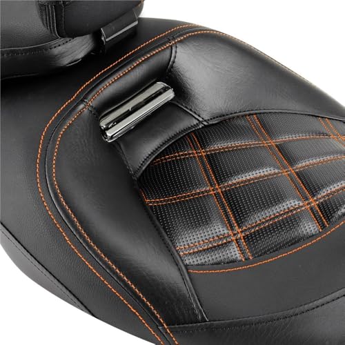 Asiento doble de conductor y pasajero para Street Glide 2009-2021 3