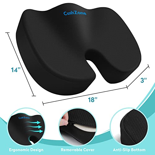 Cushzone CUSHZONE-CZ0002-BL Office Chair Seat Cushion thumb #2