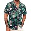 034 Navy Monstera