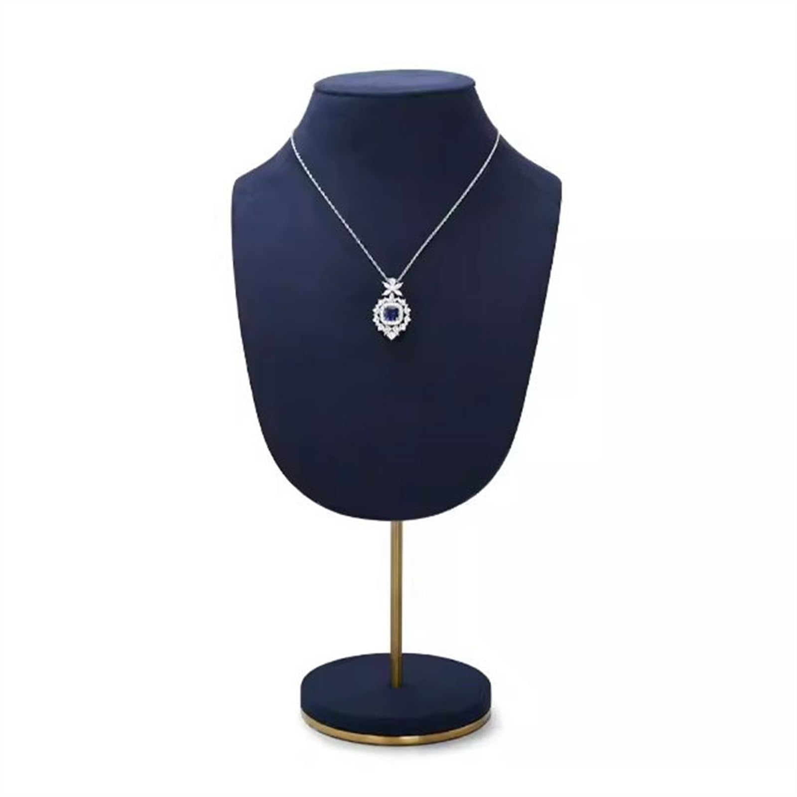 RUNZE765Z Display Stand Jewelry Display Necklace Chain Bust Holder Stand, Necklaces Mannequin Jewelry Organizer