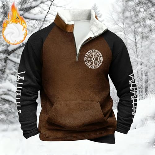Col rond hommes pull en coton pour éviter le froid