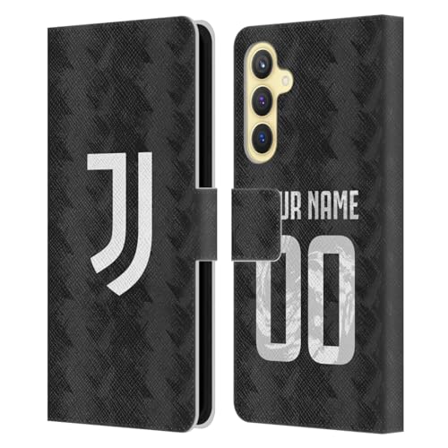 Coque Juventus Samsung S23 FE portefeuille en cuir avec rangements pour cartes intégrés