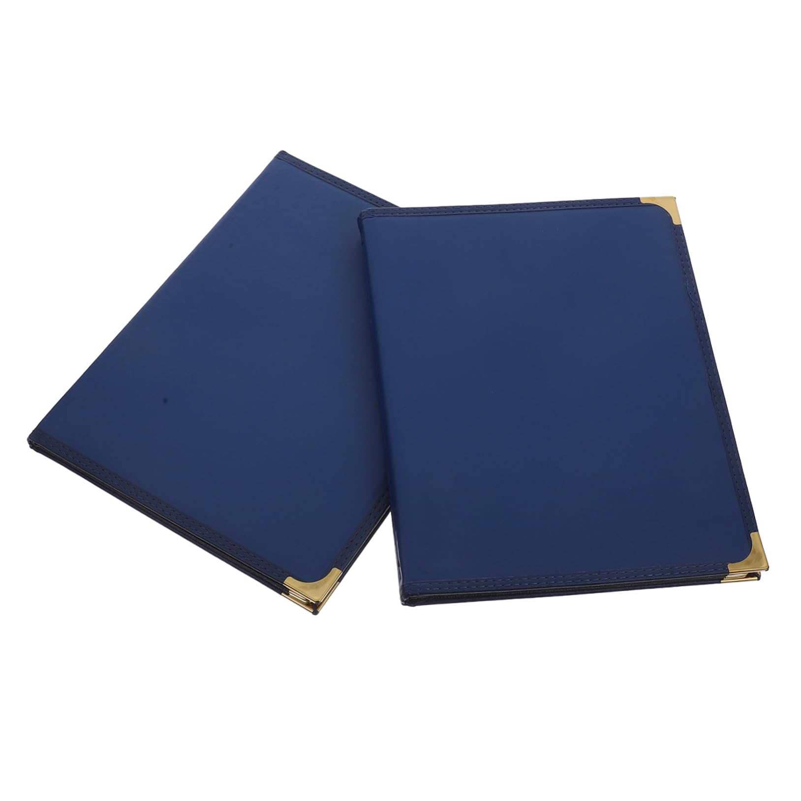Cubiertas Transparentes Para Libros De Menú 4 Páginas De Piel Sintética Carpeta De Menú Para Restaurantes y Bares