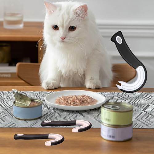CALLYSONIC Dosenöffner, Tragbarer J förmig Küchenhelfer, Ring Pull GlasÖffner, Can Opener Haken Dosenöffner, Konserven Öffner, Flaschenöffner für Dosen mit Verschlussringen, 1 Stück