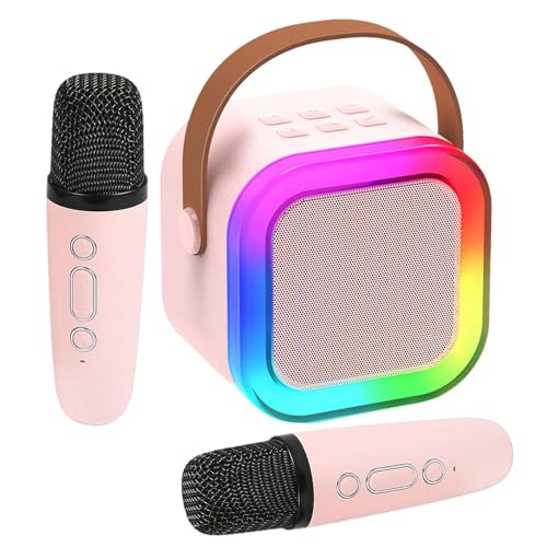 Machine de karaoké portable haut-parleur de chant Bluetooth et micros - 7