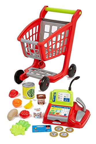 Preisvergleich Produktbild Ecoiffier 1219 Einkaufstrolley + Rekorder