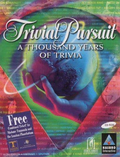 Trivial Pursuit: A Thousand Years of Trivia - Big Box PC CD-ROM 1999 NEW/SEALED
