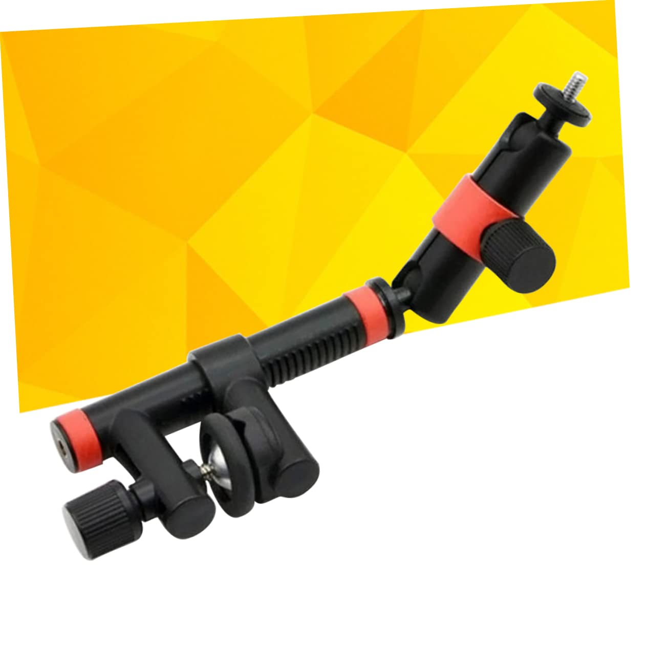 NUOBESTY Supporto per Fotocamera Regolabile Abs Pinza Nera e Rossa Gp383