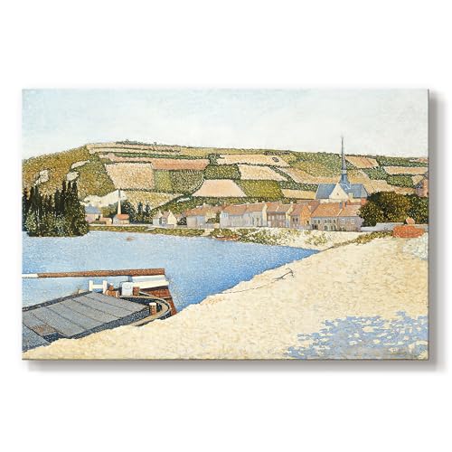 Paul Signac | The Village By The Water | Abstract Hanging | GAL087
