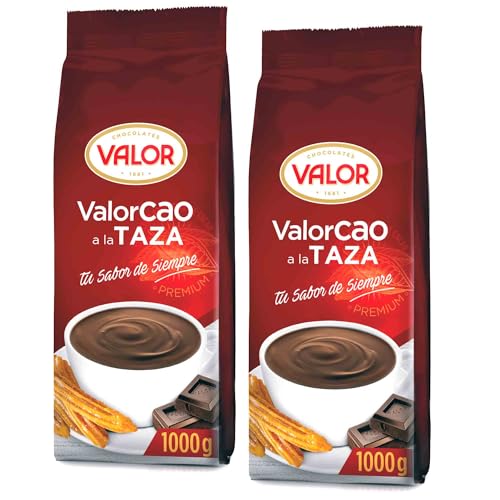 Valor Cao Spanish Authentic hot thick chocolate drink powder 2x 1KG
