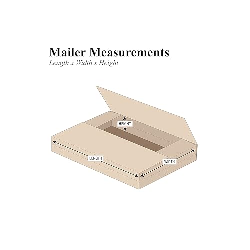 Miniatura 2 de AVIDITI Cajas de envío pequeñas de 18 pulgadas de largo x 12 pulgadas de ancho x 2 pulgadas de alto, paquete de 50 cajas de cartón a prueba de