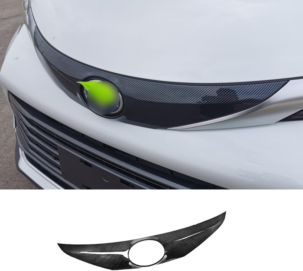 ERIDANUS Auto Accessories Fit for Toyota Sienna 2025 2024 2023 2022 2021 Front Upper Grill Hood Grilled Cover Trim (Black) ABS 1 PCS