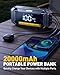 AUXITO 8000A Car Battery Jump Starter Boost Force Start Function Jump Box 60W Fast Charging 160W DC Output Portable Jump Starter for 12V Vehicle 700LM Super Bright Flashlight (All Gas/Diesel)