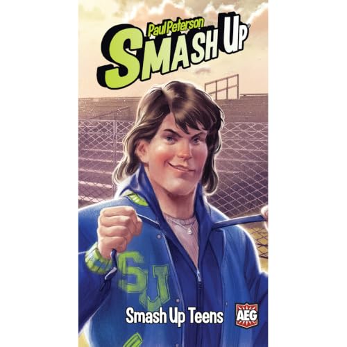 AEG Smash Up: Teens Mini Expansion | Radical 80s Faction Deck for New Gameplay | Ages 14+
