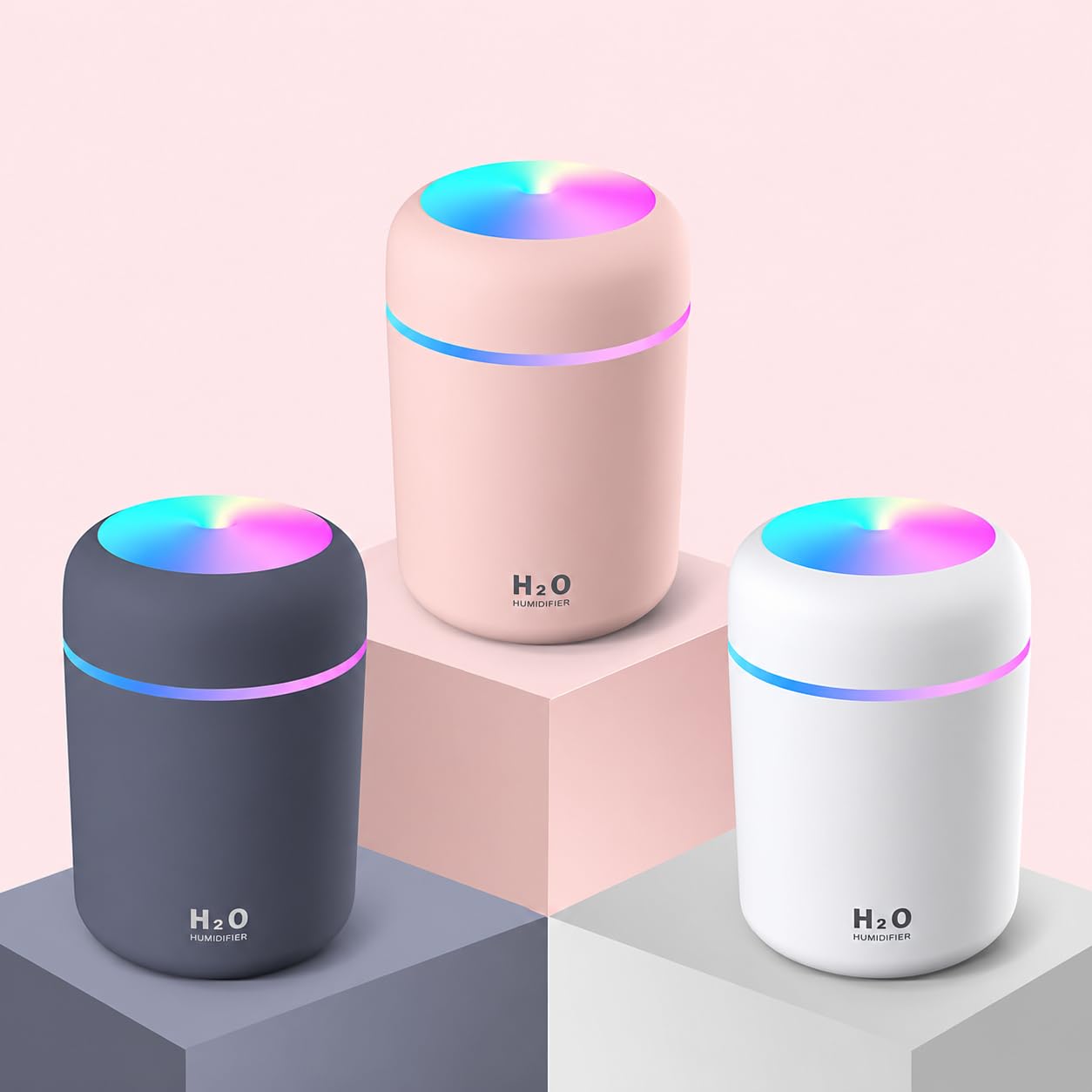 300 ml Mini USB Hava Nemlendirici ve Buhar Makinesi